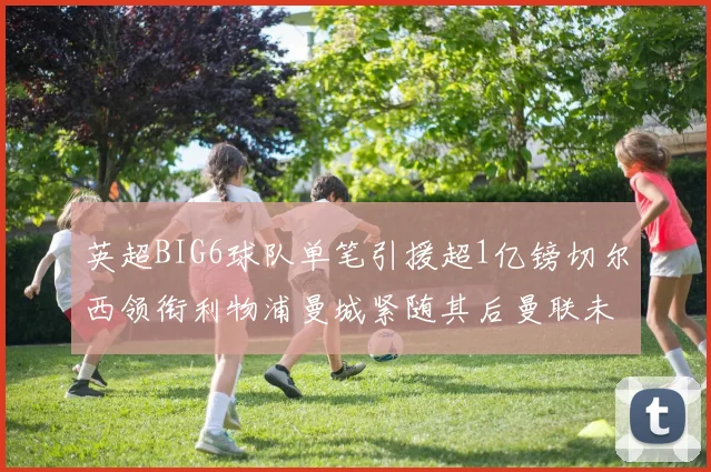 英超BIG6球队单笔引援超1亿镑切尔西领衔利物浦曼城紧随其后曼联未有动作
